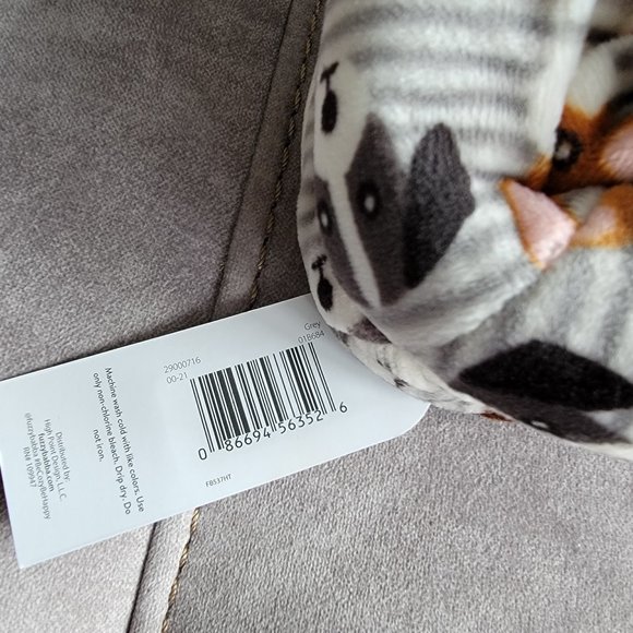 NWT Fuzzy Babba Women's Velour Dogs Slipper Socks - Picture 5 of 5